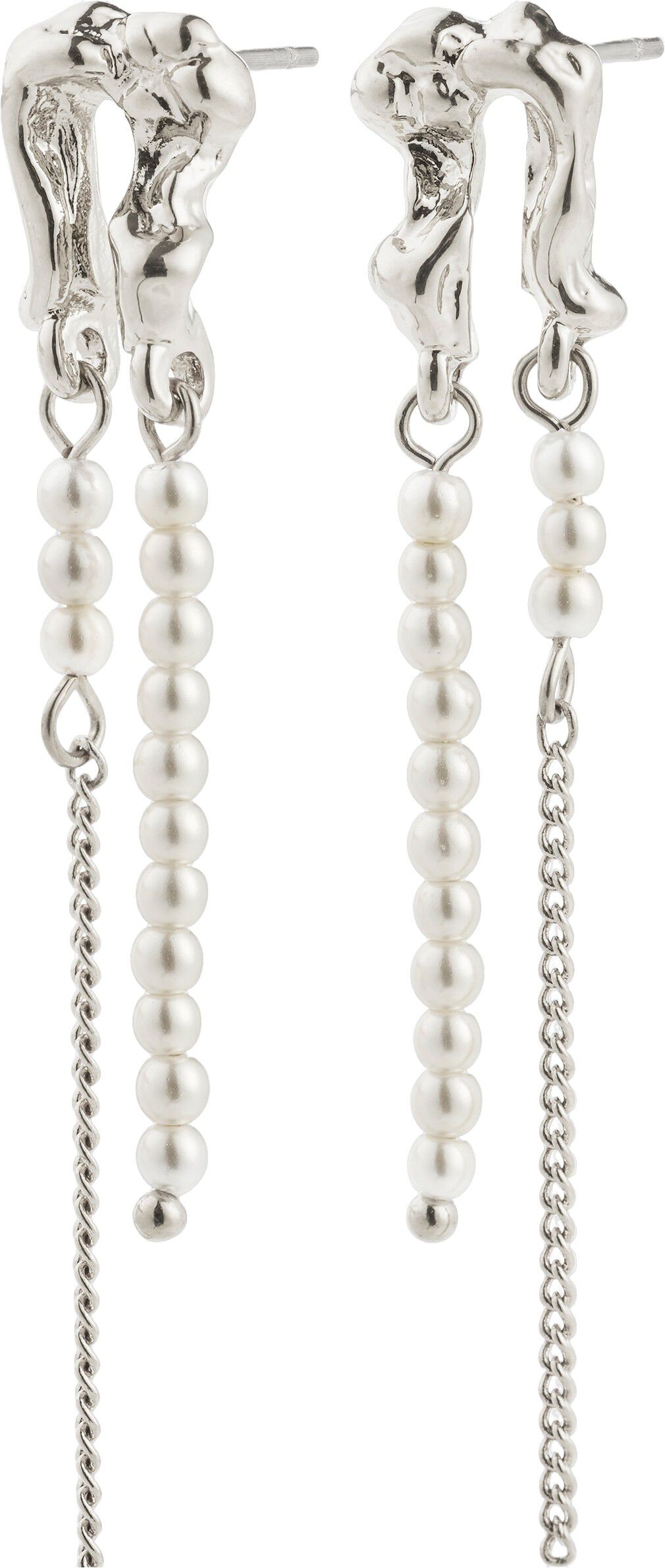 VINCENT earrings silver-plated