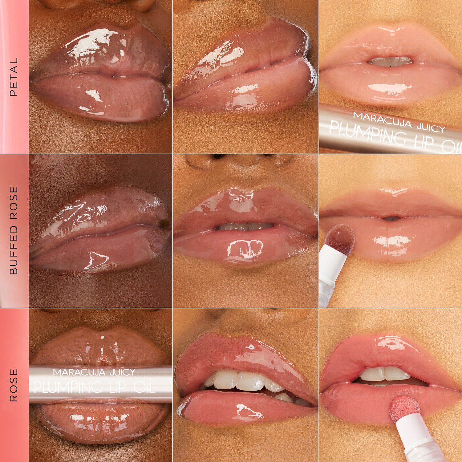 Maracuja Juicy Plumping Lip Oil - L&auml;ppolja f&ouml;r fylliga l&auml;ppar