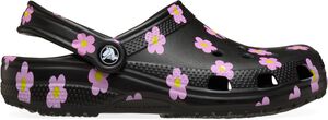 Classic Flower Clog Blk