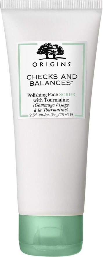 Checks and Balances Polishing Face Scrub with Tourmaline