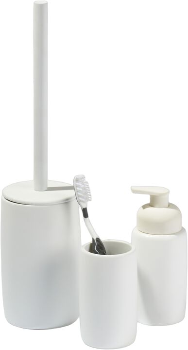 Tvålpump Mono vit Rubber