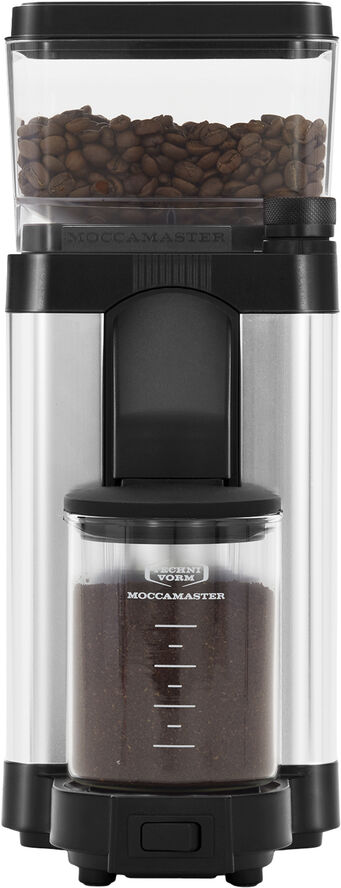 MOCCAMASTER KM5 Grinder Polished Silver