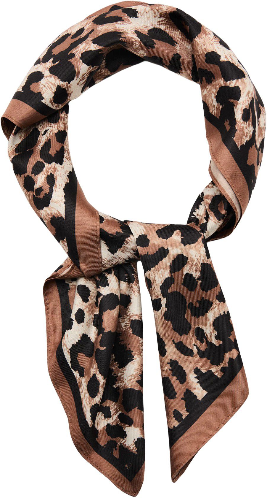 Animal print scarf