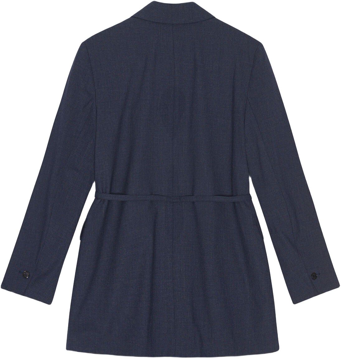 Drapey Melange Blazer