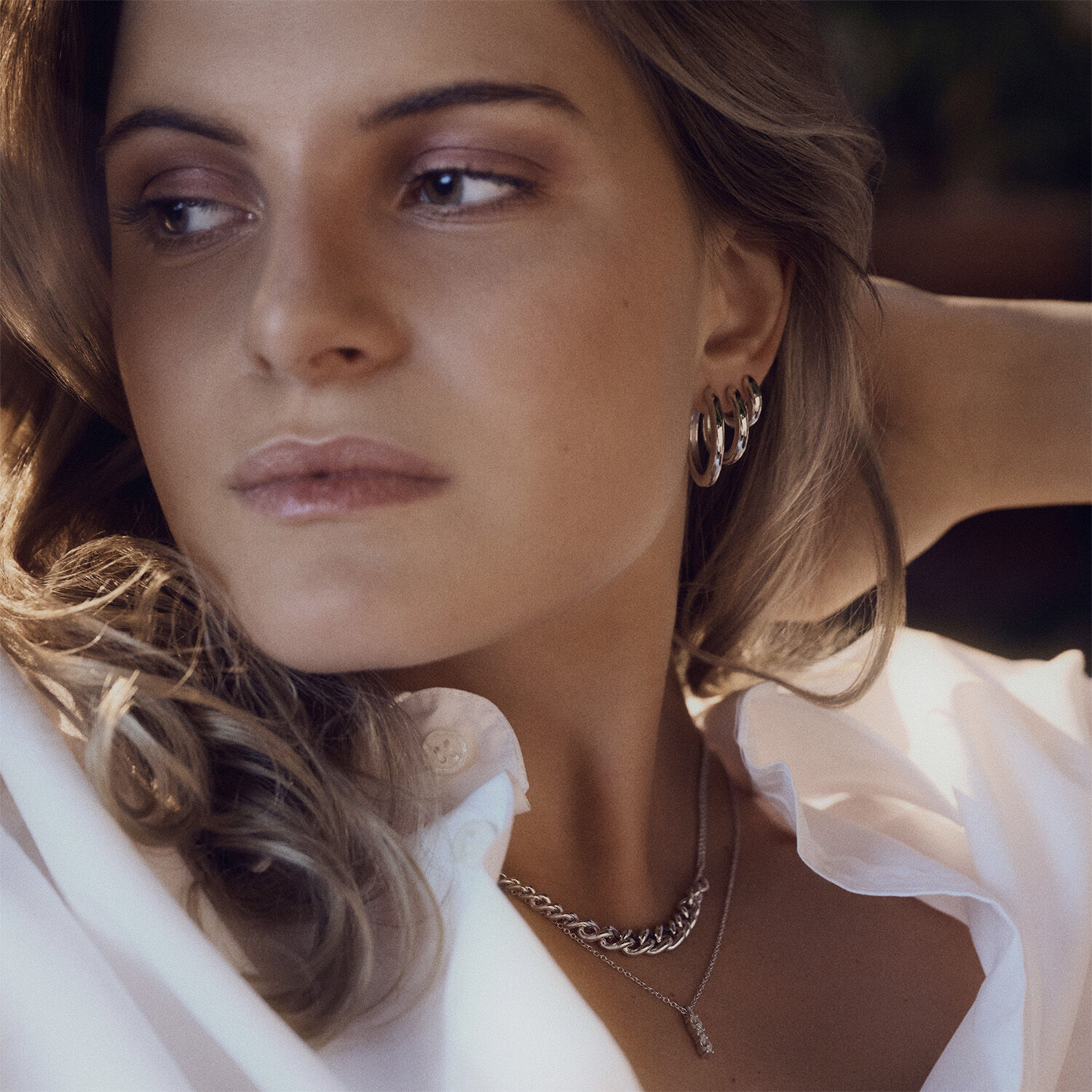 CARRARA PIANURA GRANDE EARRINGS