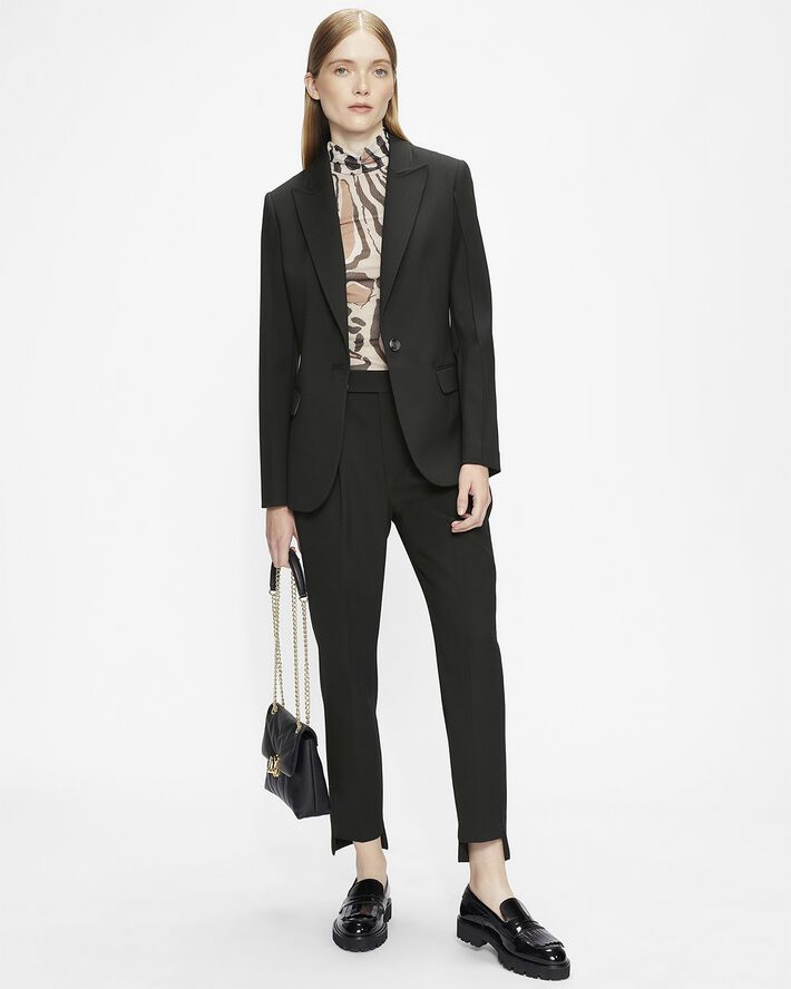 POPIEYT Tailored Slim Tapered Leg T