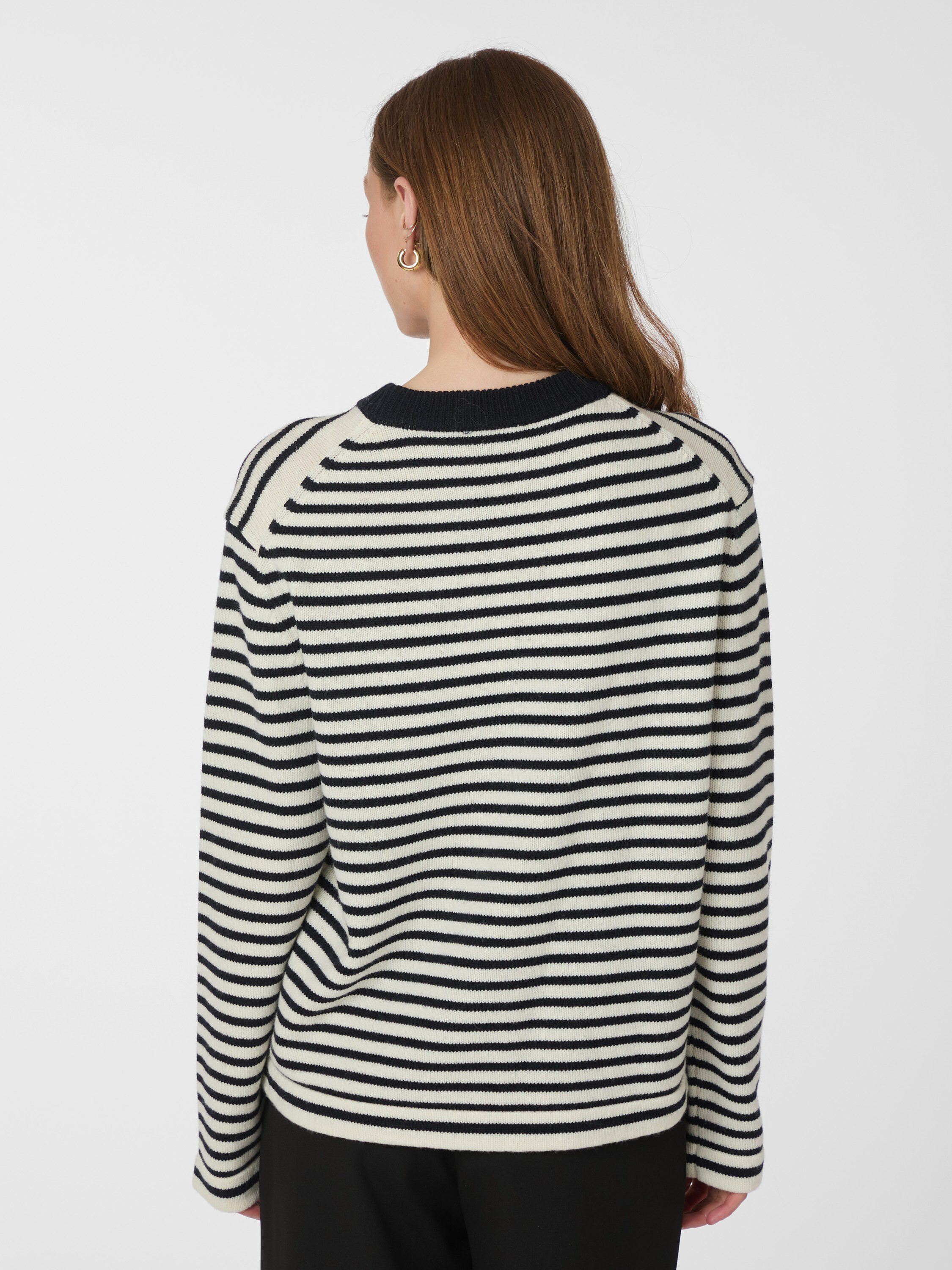 Rivi Stripe Knit Sweater