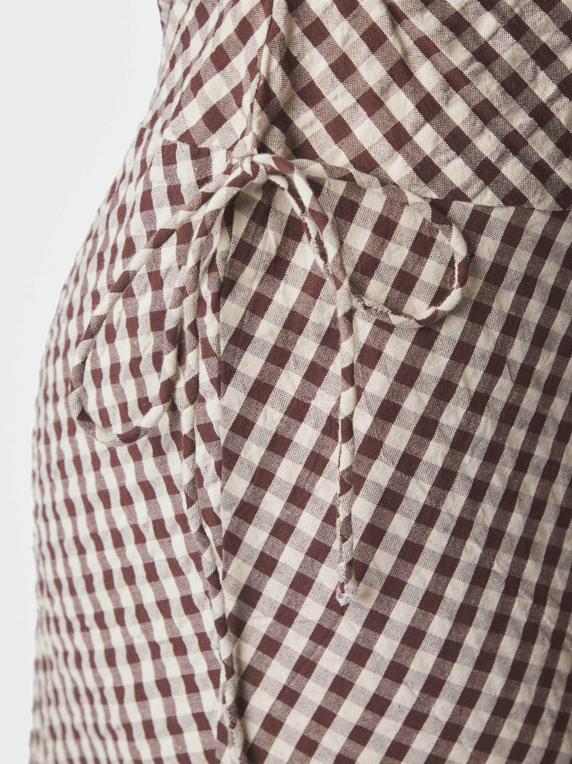 Saxton Check Dress
