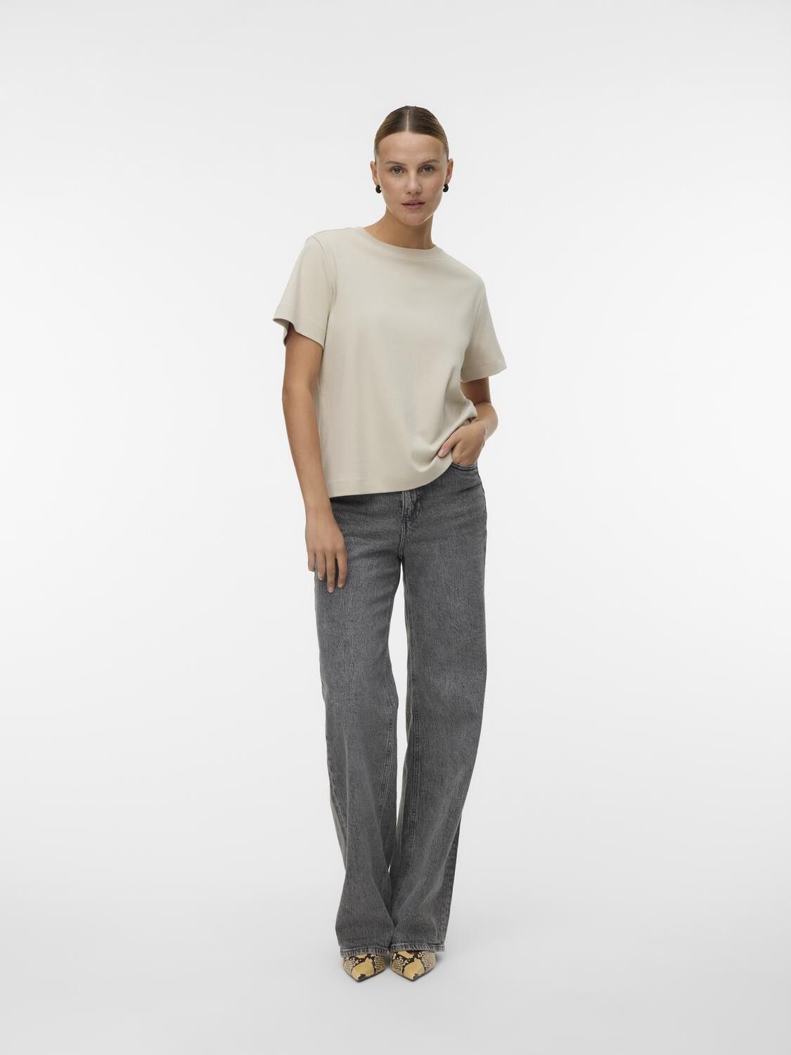 Awnaima Ss O-Neck T-Shirt Noos