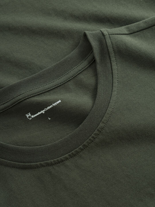 LOKE badge tee - Regenerative Organic Certified� - GOTS/Vegan