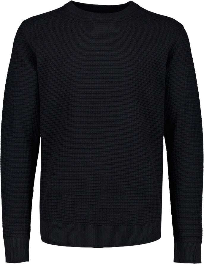 Structure o-neck knit L/S