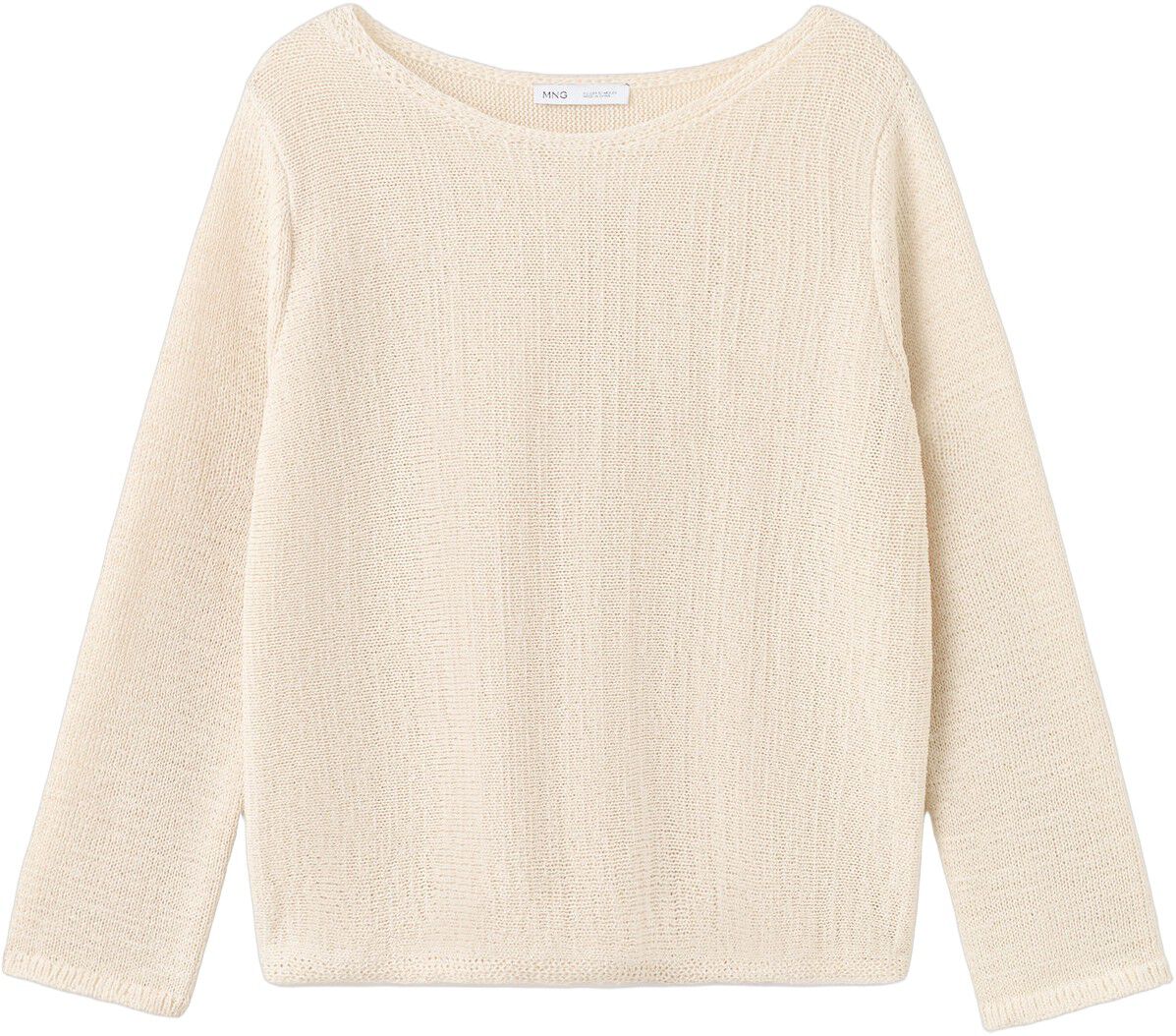 Long-sleeve knitted sweater