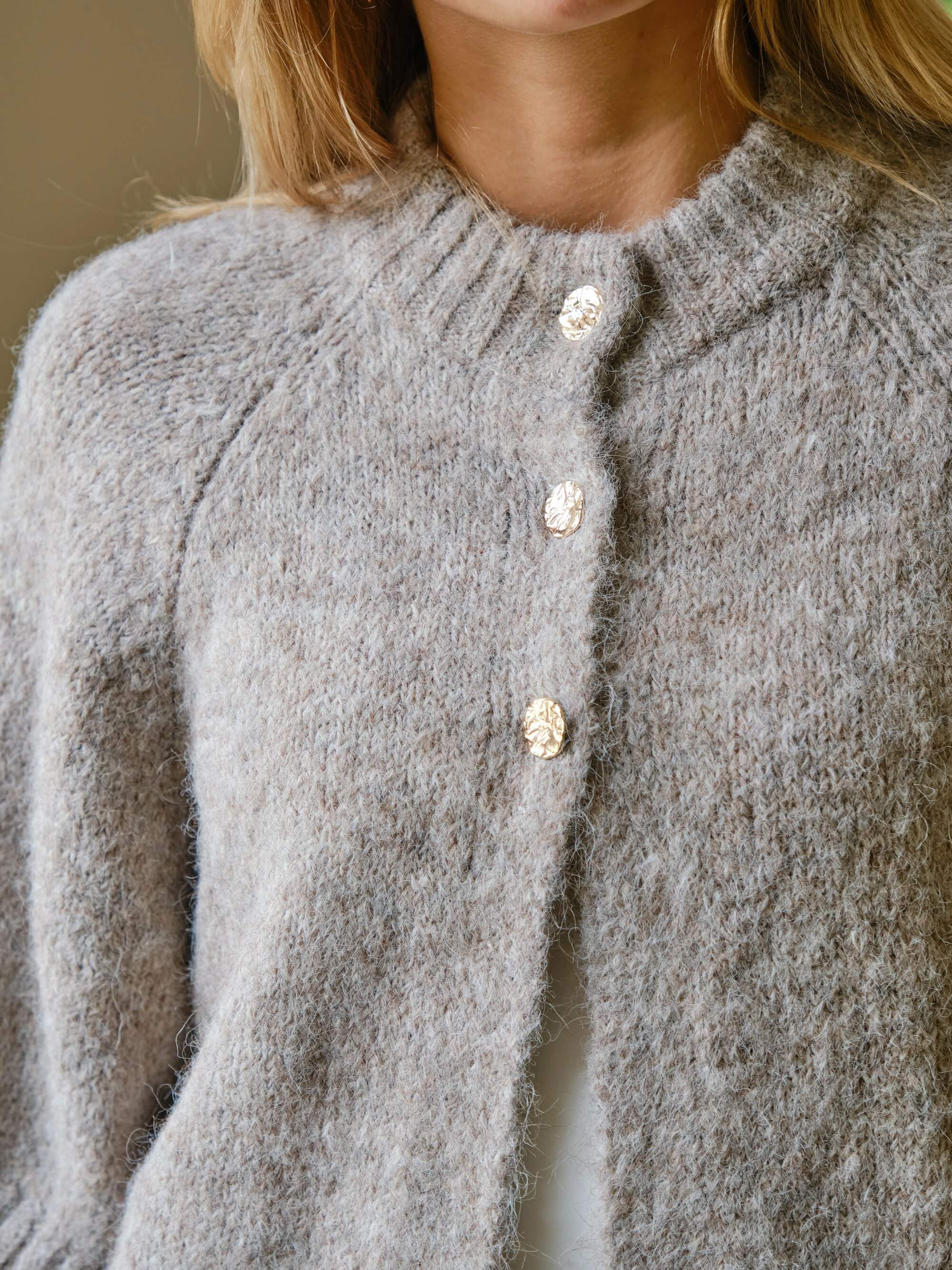 Benuta Fluffy Knit Cardigan