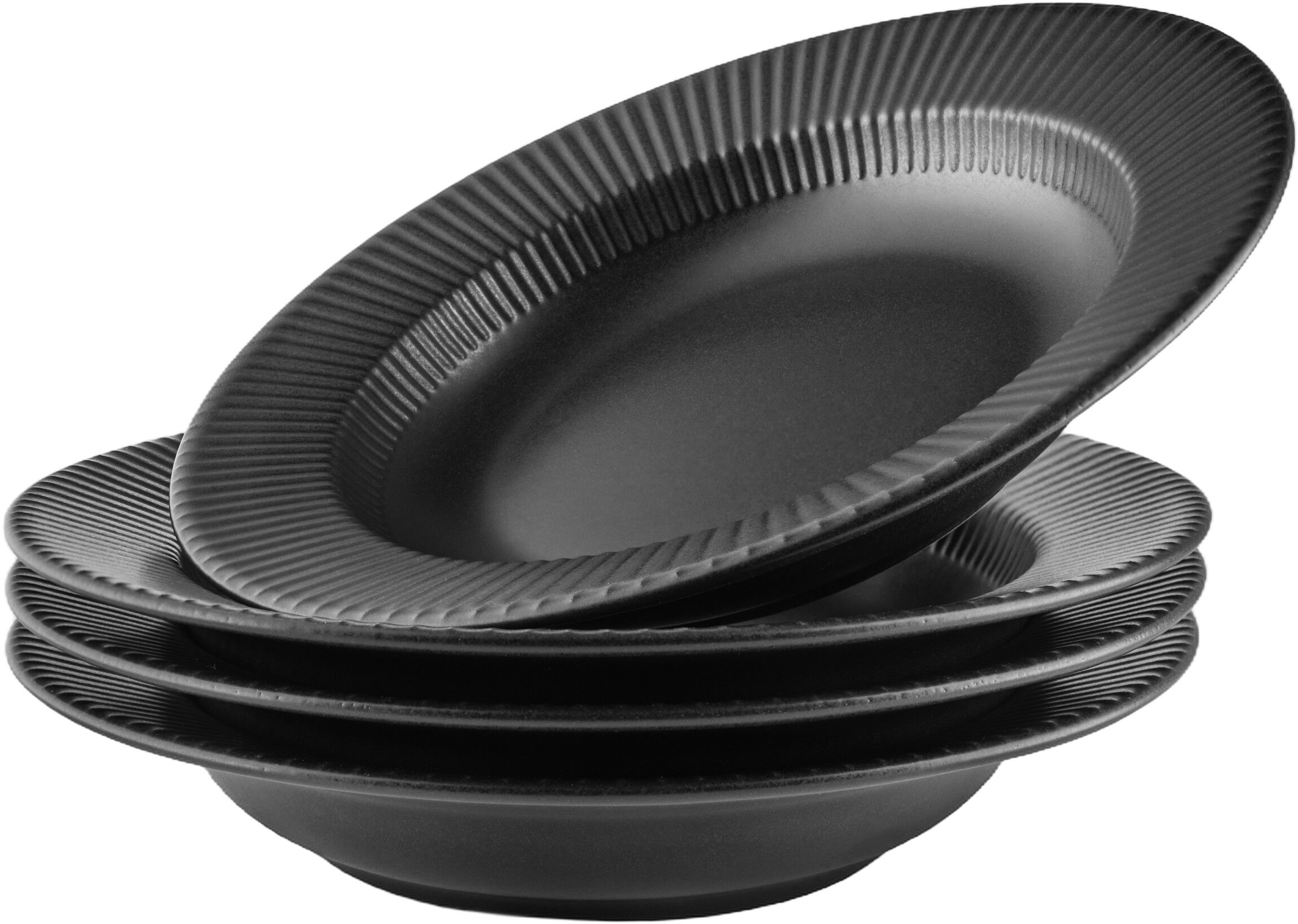 Legio Nova Djup tallrik 22 cm Black