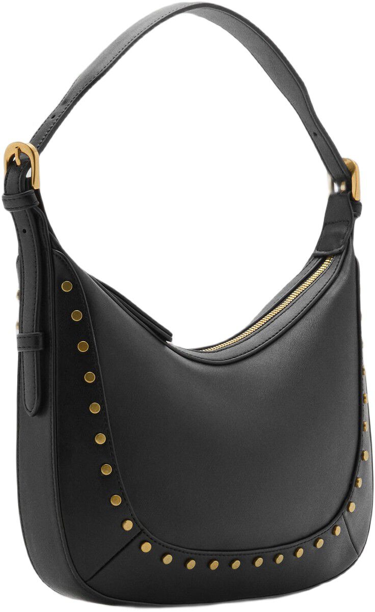 Small studded shoulder bag