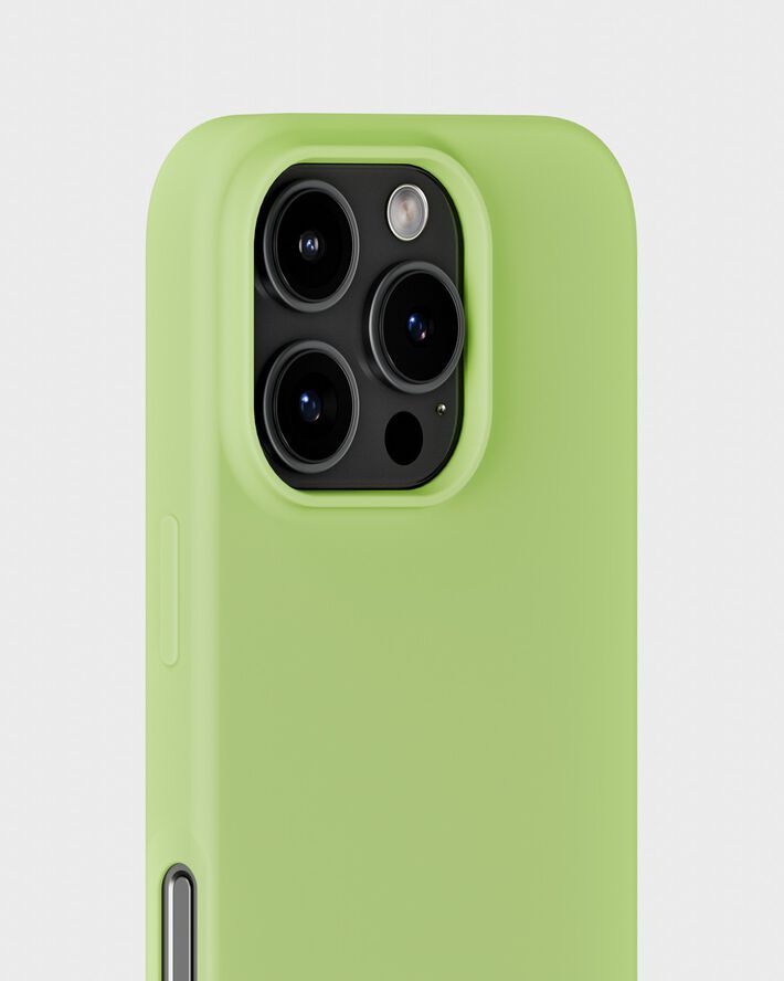 Silicone Case iPh 16 Pro Max Match Green