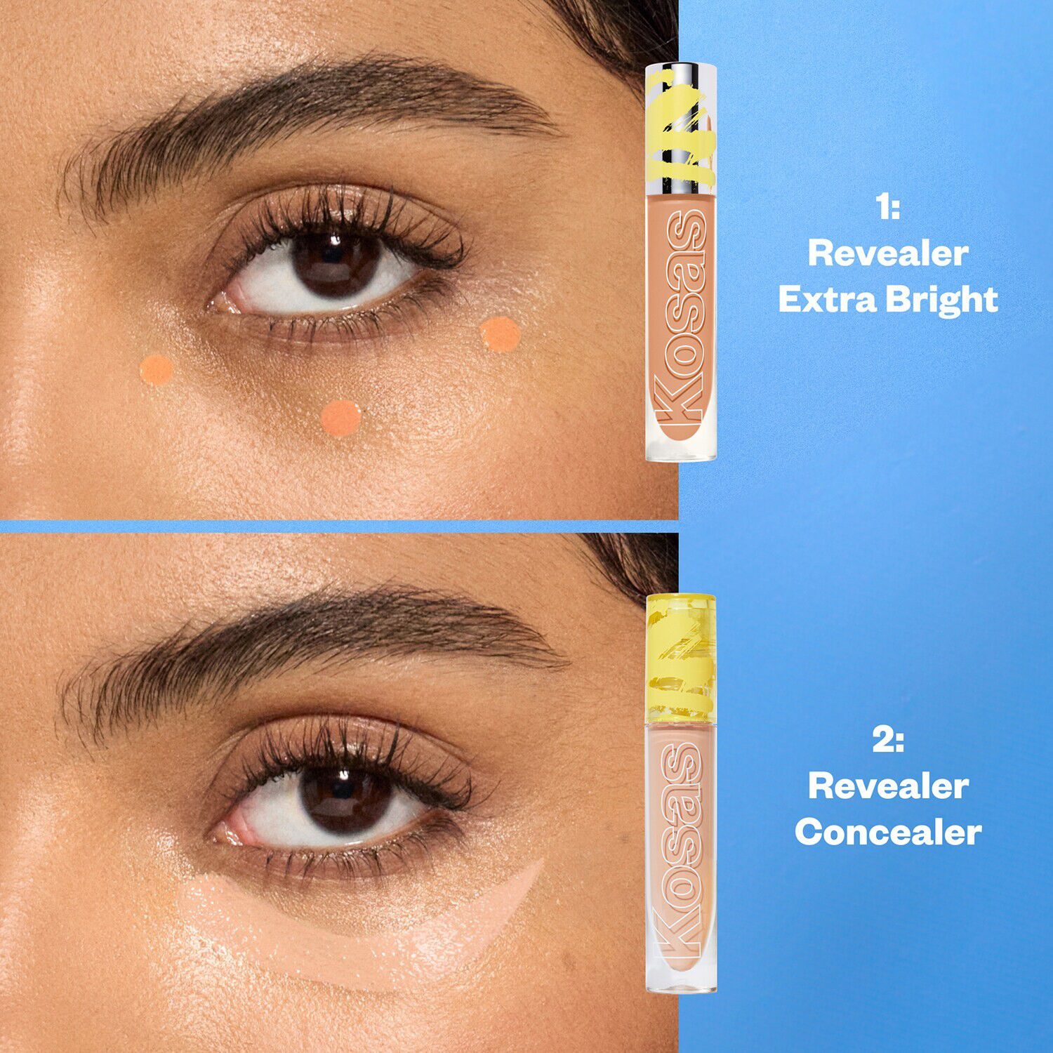 Revealer Extra Bright - Concealer berikad med peptider