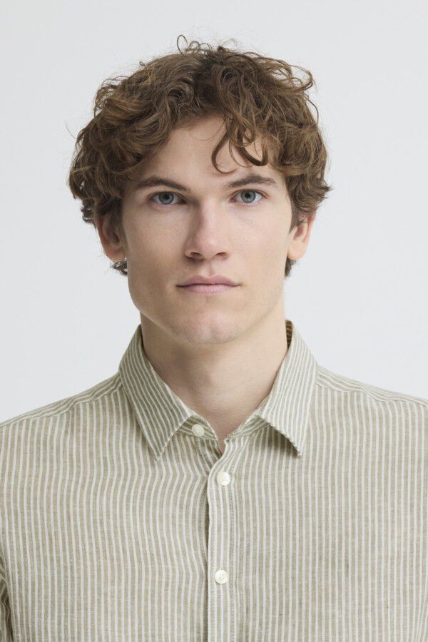 CFESTRUP LS LINEN MIX SHIRT