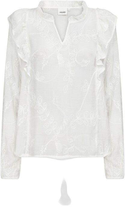 Curvy WA-SILICIA 4 Bluse Off white