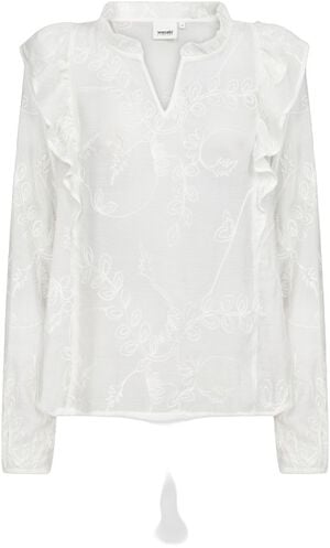 Curvy WA-SILICIA 4 Bluse Off white