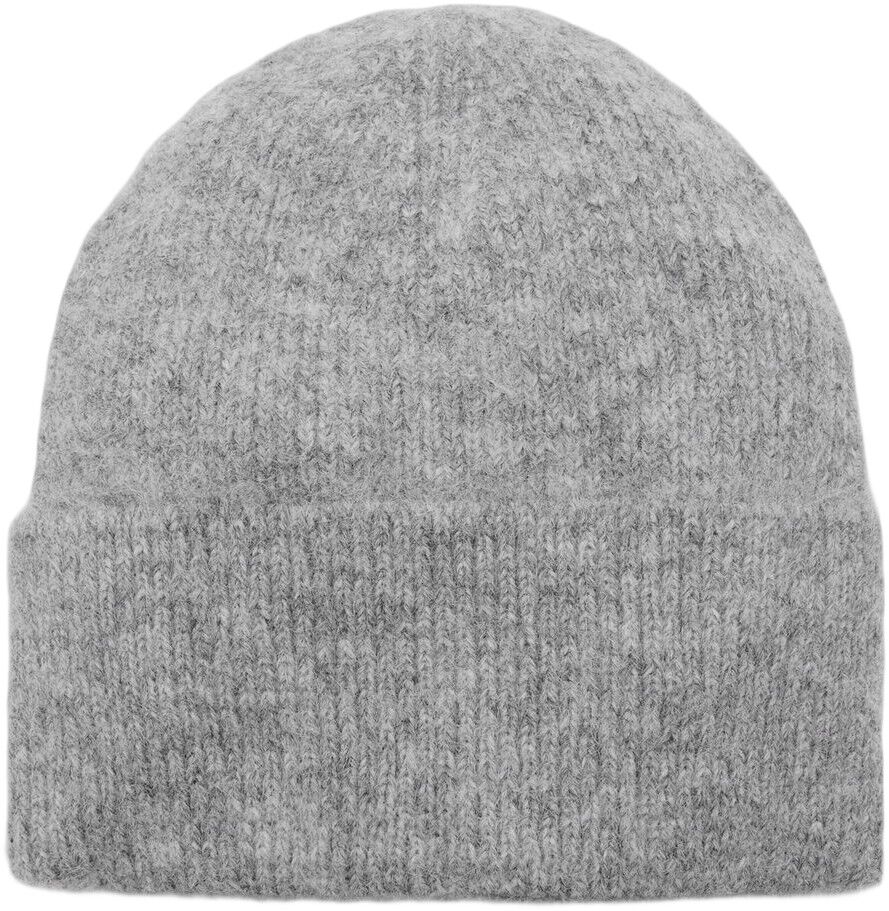 Rib-knit cap
