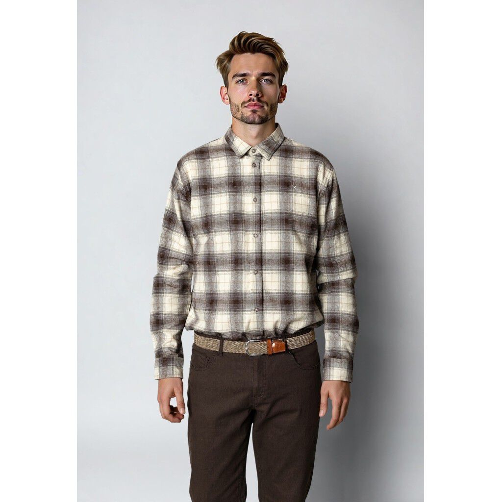 Dylan checked flannel shirt