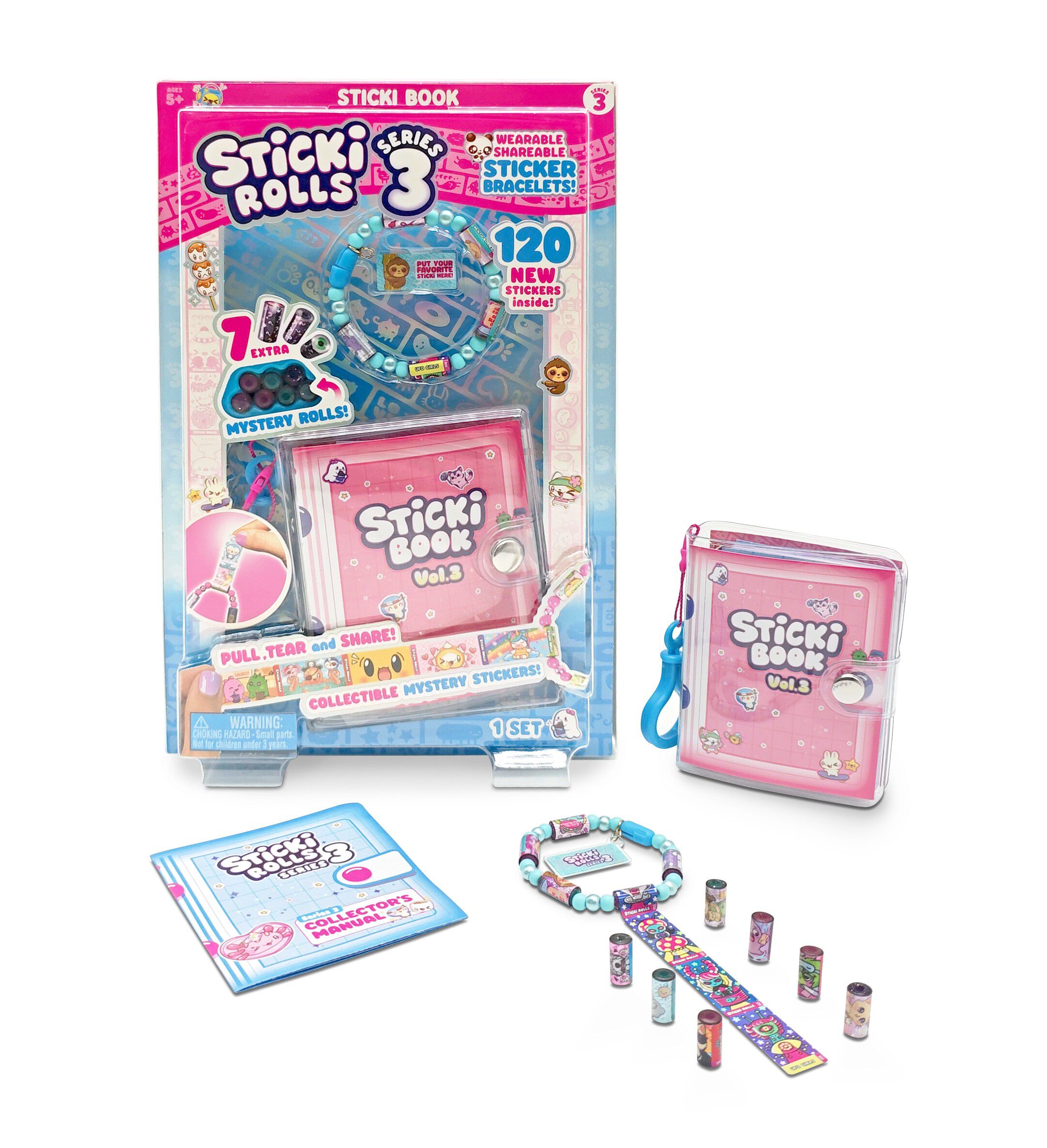 STICKI ROLLS STICKI BOOK
