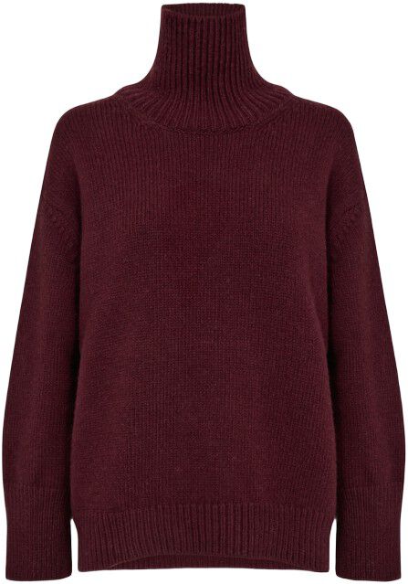 LR-PERLE 3 Pullover Bordeaux