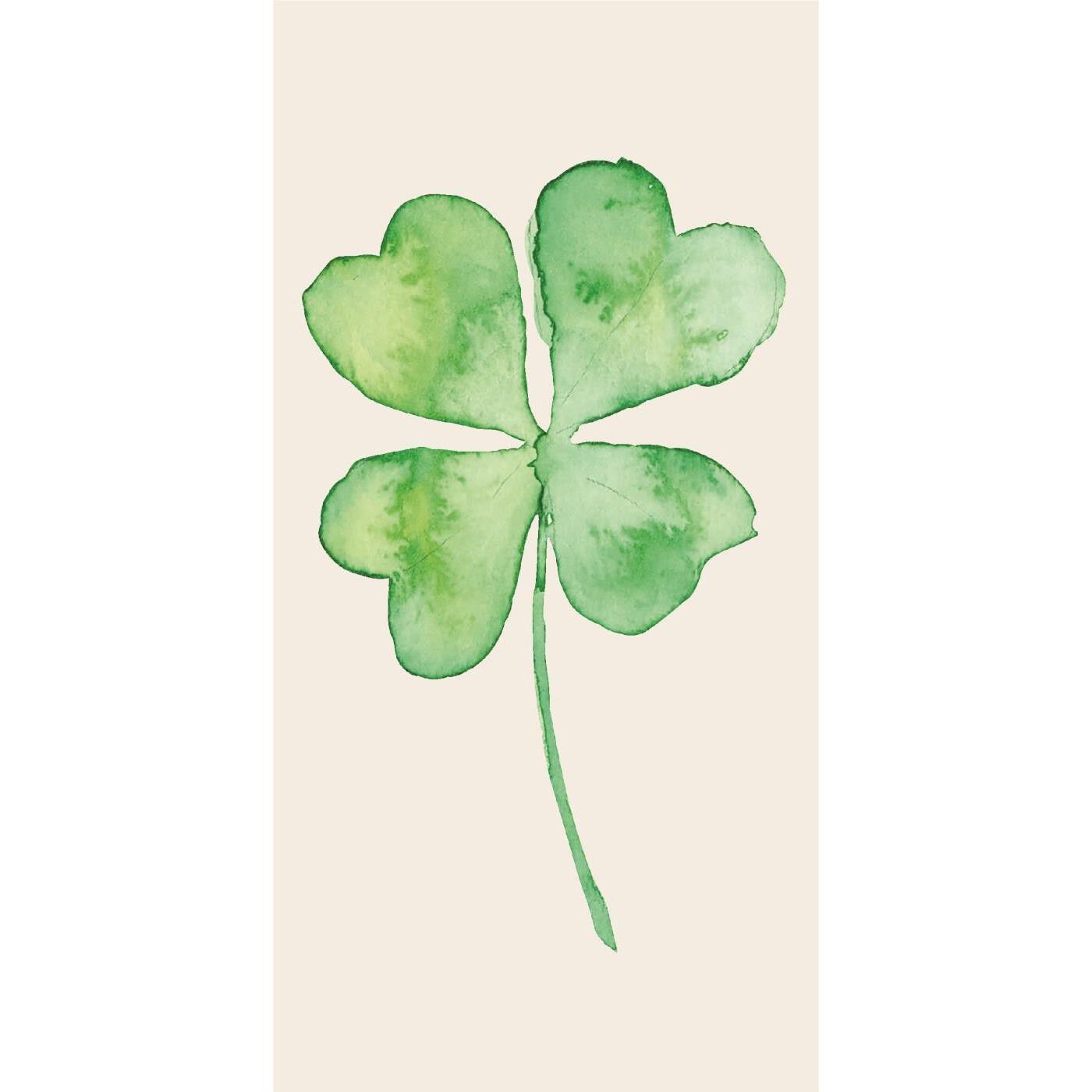 Serviet 10x20 cm firkl&oslash;ver 16 stk/pk