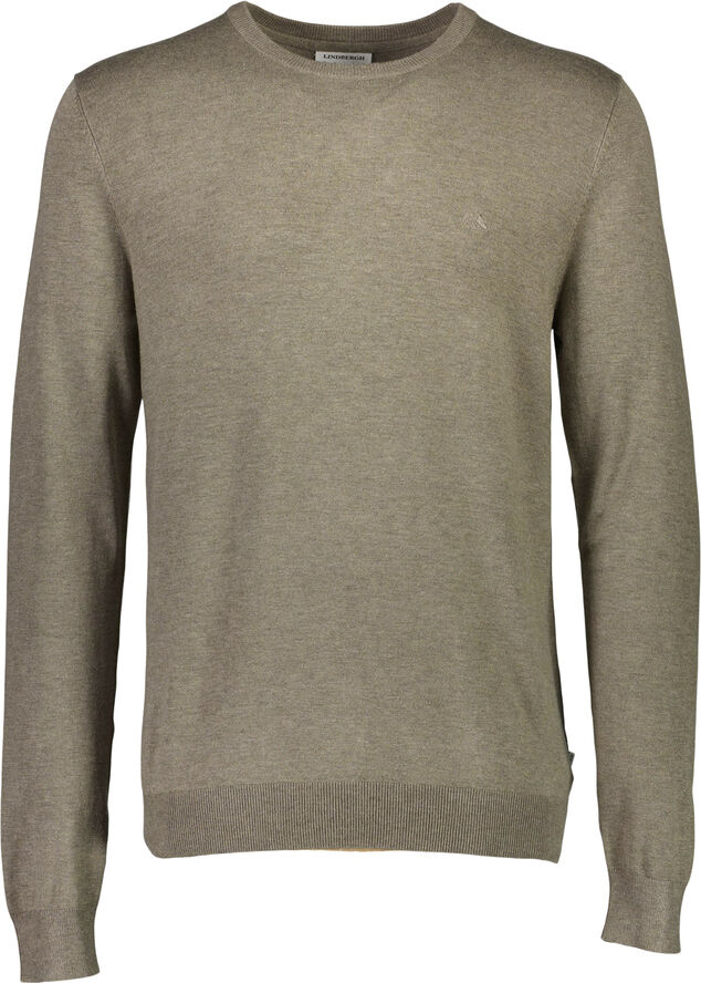 Ecovero L/S o-neck knit