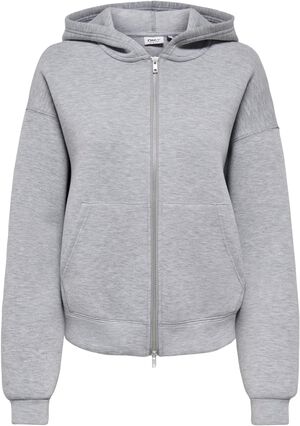 ONLNAOMI L/S TWO-WAY ZIP HOODIE CS