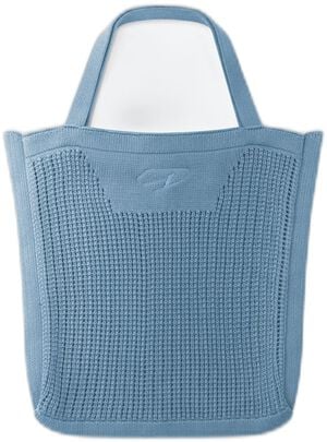 ARKK Crochet Tote Bag Ice Grey