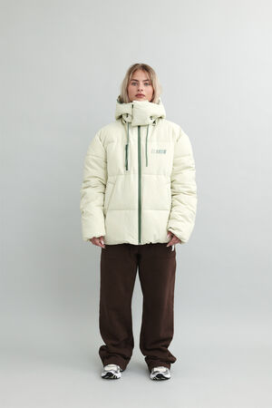 Excursion'' Boxy Logo Puffer Jacke