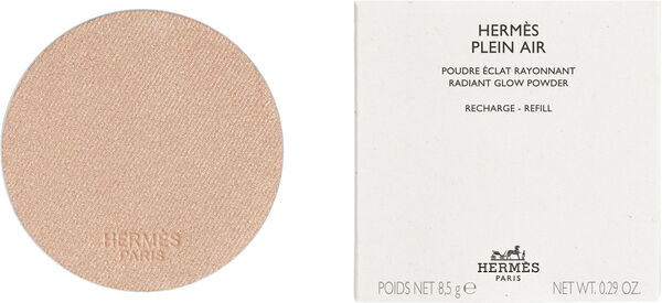 Hermès Plein Air, Radiant glow powder refill, Mirage