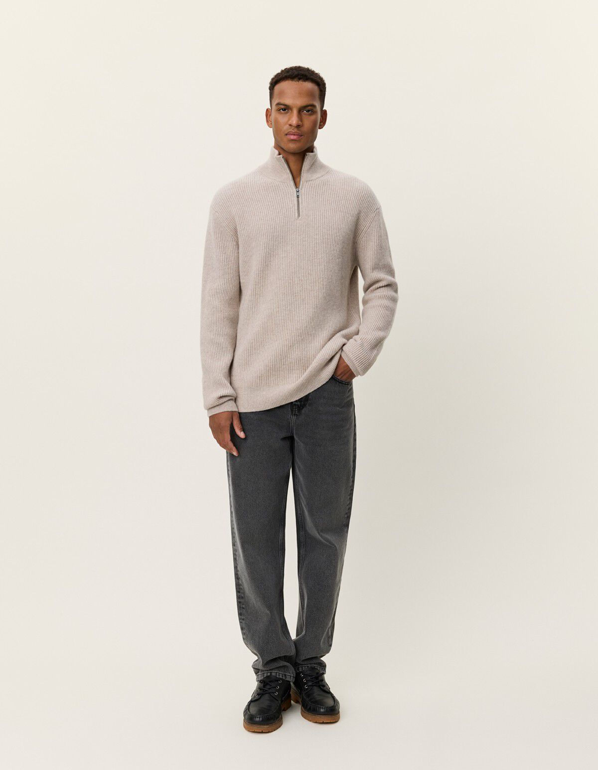 Eduard Half-Zip Knit Jumper