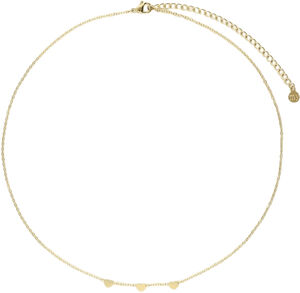 Necklace with three hearts