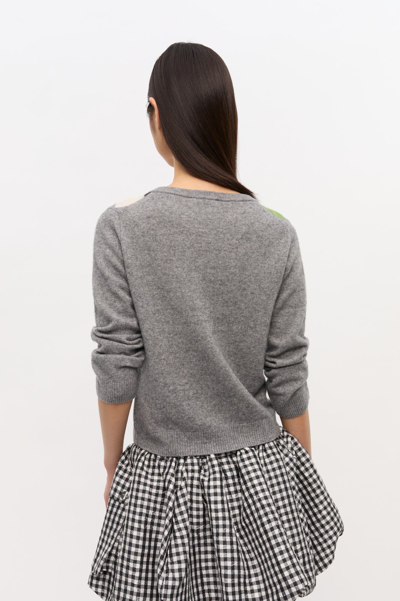 Cashmere Wool Mix Cardigan