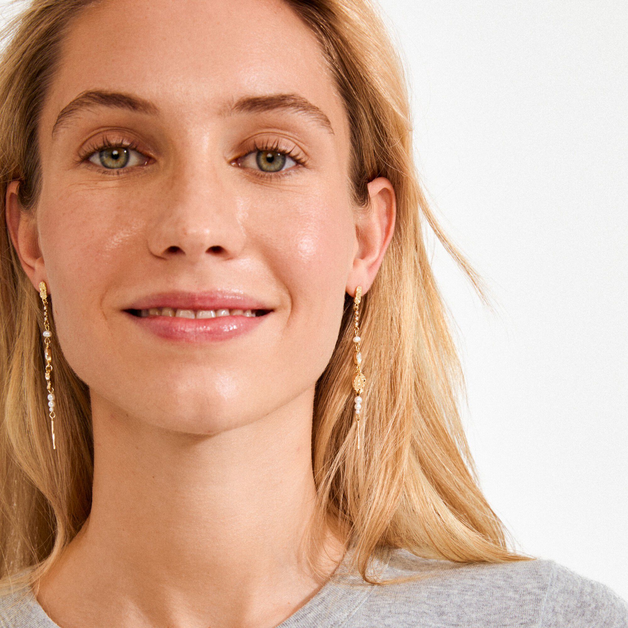 FIRE &oslash;reringe guldbelagt