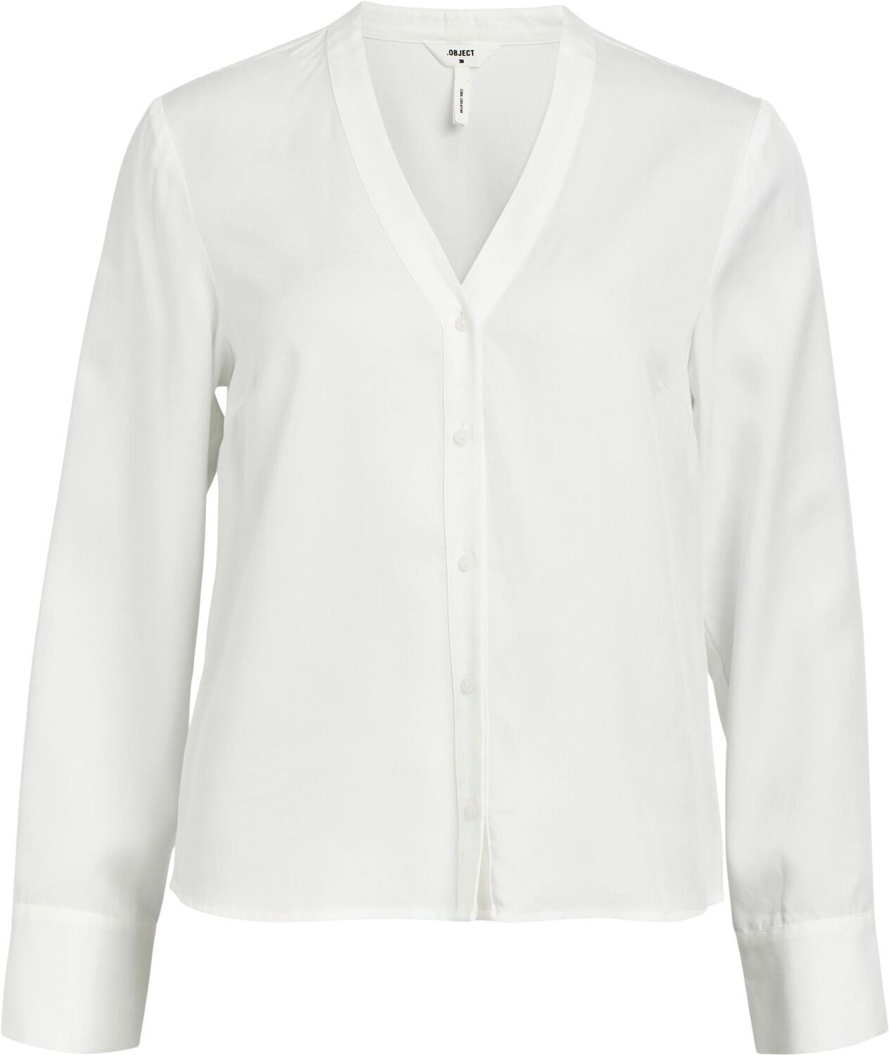 OBJTILDA L/S V-NECK SHIRT NOOS