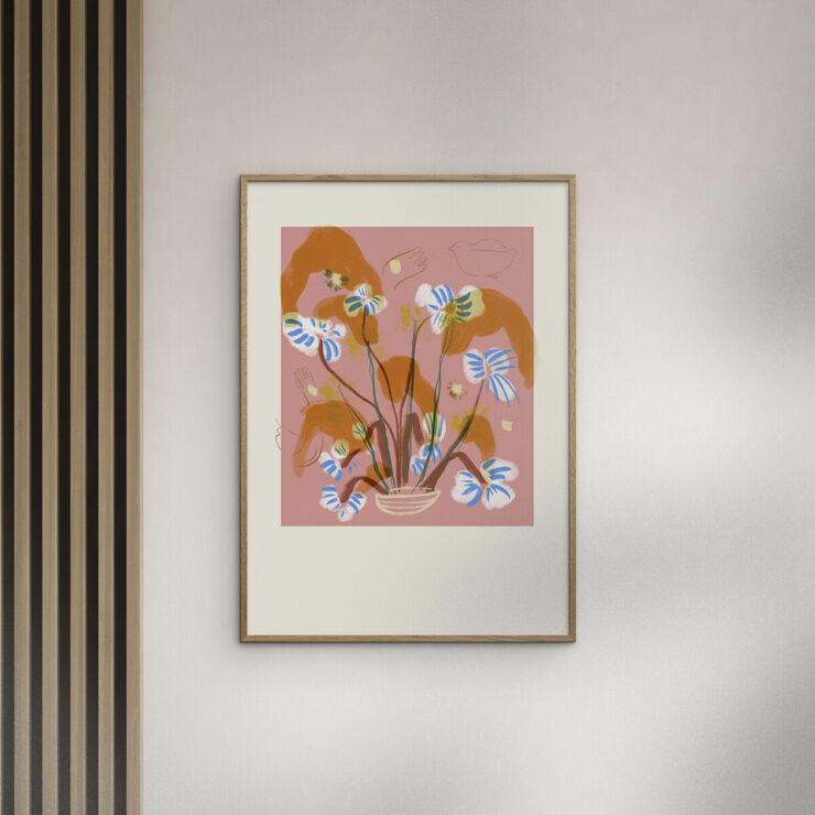 Das Rotes Rabbit - 8 Flowers