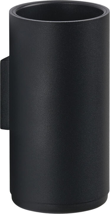 Tandborstmugg för vägg Rim 13,6 cm Black