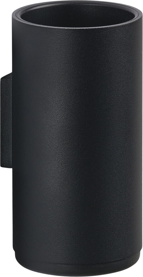 Tandborstmugg för vägg Rim 13,6 cm Black