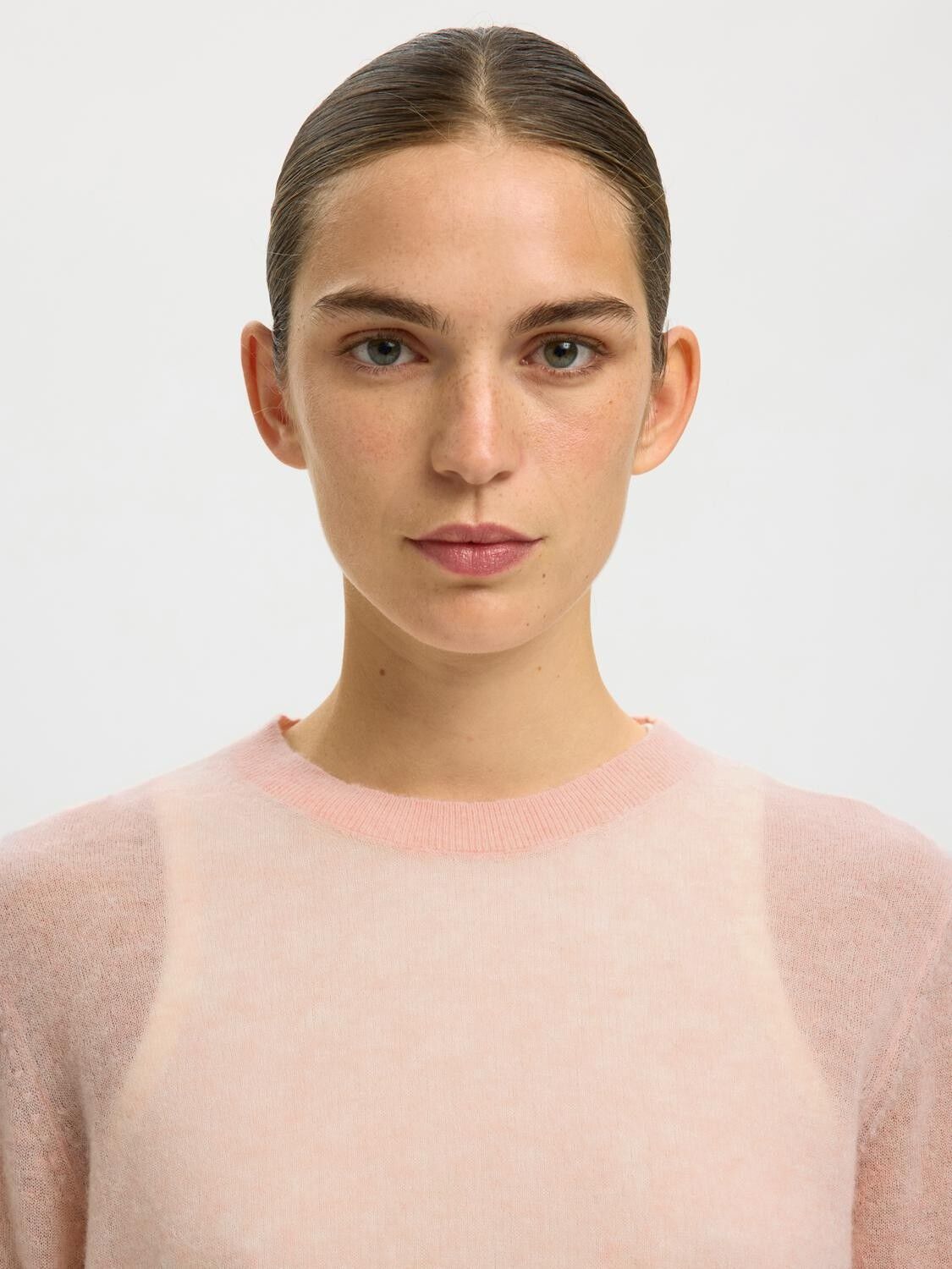 Slfshirley 2/4 Knit O-Neck Noos