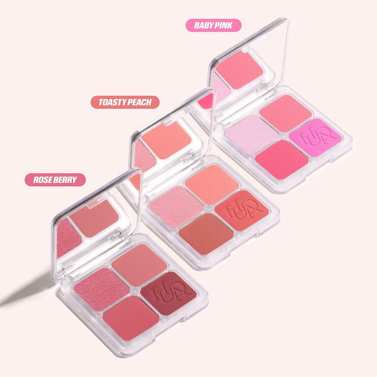 Blush Filter Blurring Blushlighters Palette - Palett med blush och hig