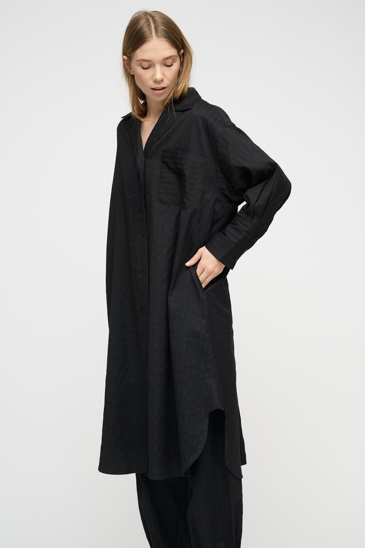 salix shirtdress twill