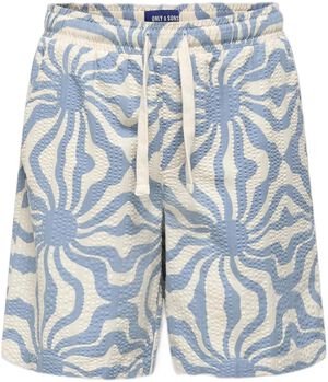 OSJCRUZ SEERSUCKER JOGGER SHORTS WV