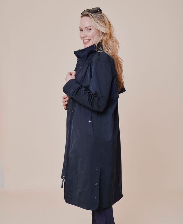 Palermo sportivo trench coat - Sand/Flame