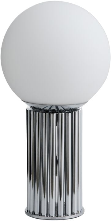 HERMOD table lamp - chrome finish