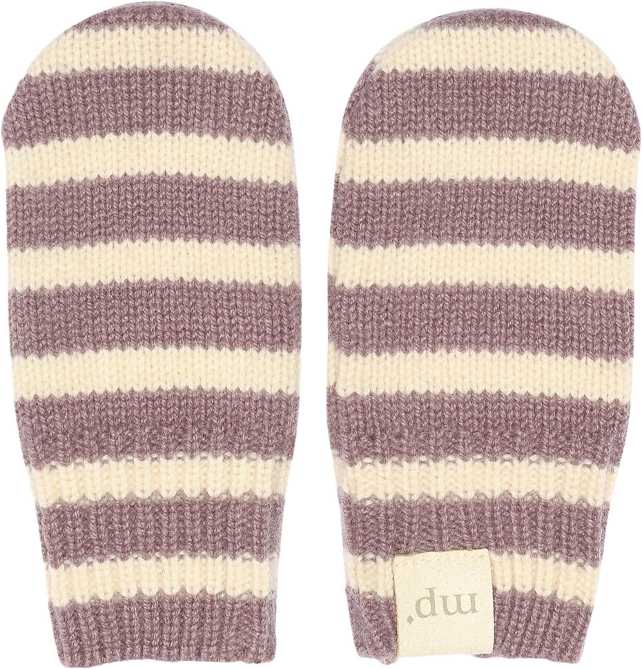 Bergen striped mittens