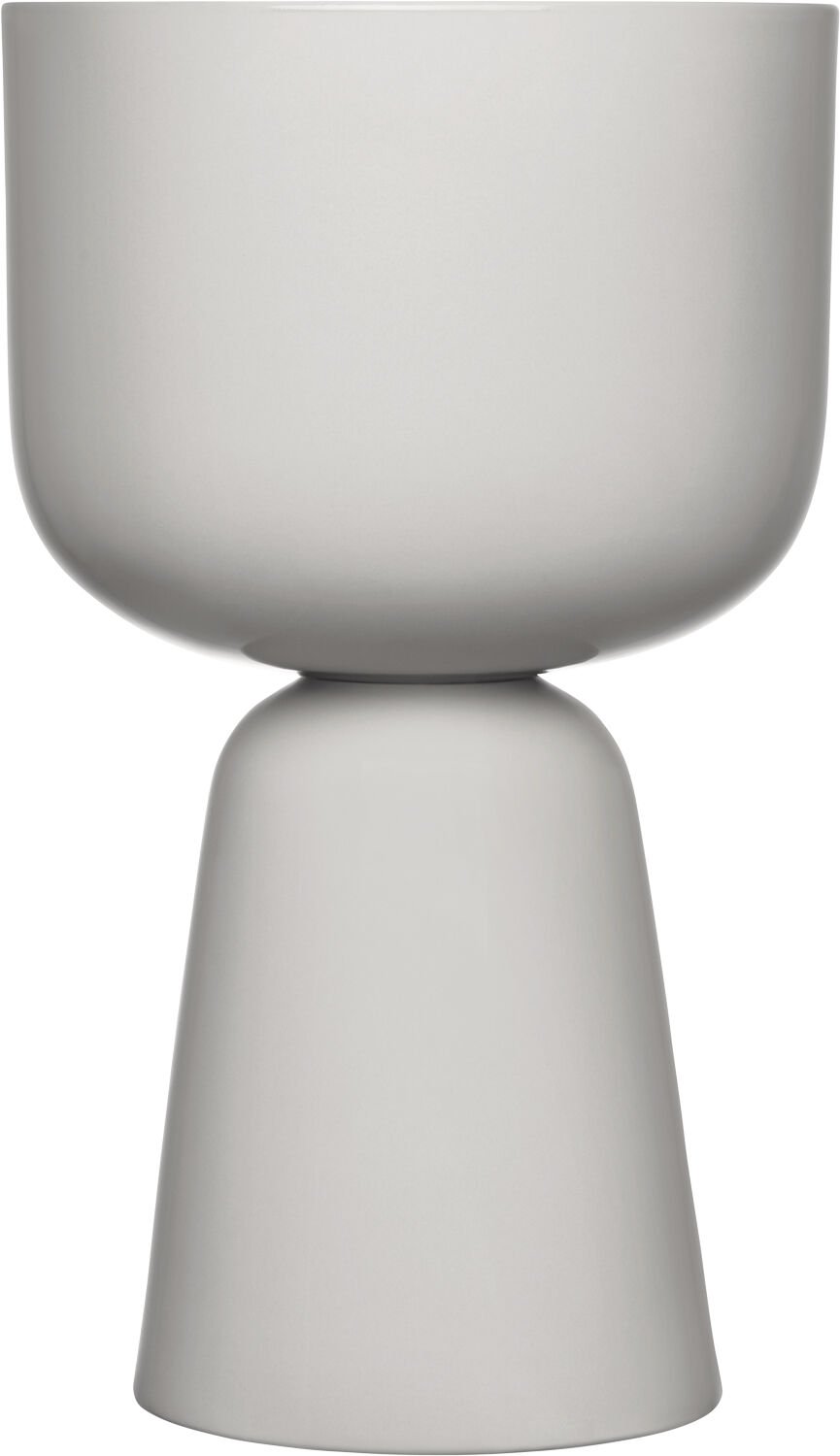 Nappula urtepotte 260x155mm lysegr&aring;